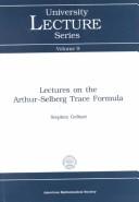 Cover for Lectures on the Arthur-Selberg trace formula