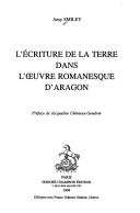 Cover for L' écriture de la terre dans l'œuvre romanesque d'Aragon