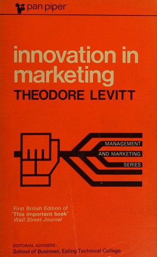 Cover for Innovation in marketing