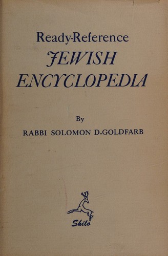 Cover for Ready-reference Jewish encyclopedia.