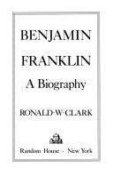 Cover for Benjamin Franklin