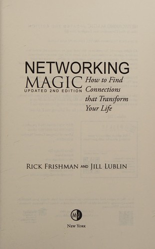 Cover for Networking magic
