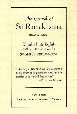 Cover for Gospel of Sri Ramakrishna