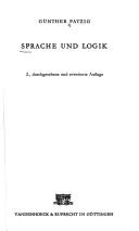 Cover for Sprache und Logik