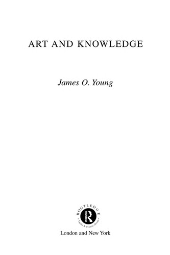 Cover for Art and Knowledge