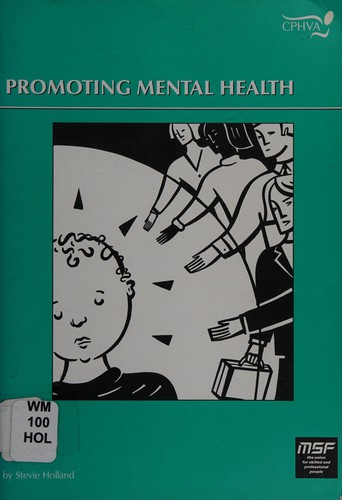Cover for Promoting Mental Health