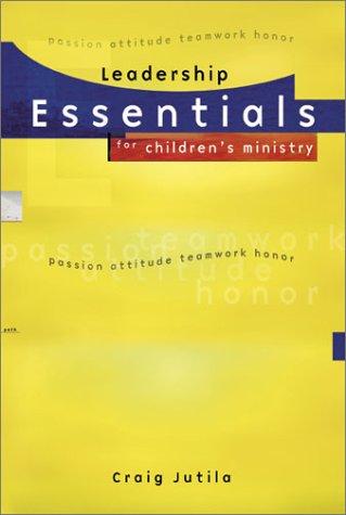 Cover for Leadership Essentials for Children's Ministry