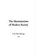 Cover for The Abominations Of Modern Society