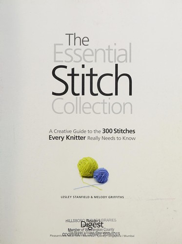 Cover for The essential stitch collection
