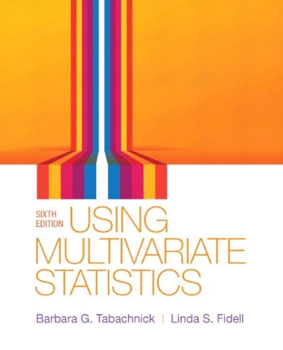 Cover for Using Multivariate Statistics