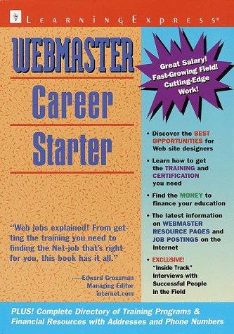Cover for Webmaster Career Starter