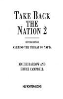 Cover for Take back the nation 2