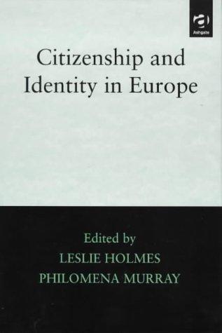 Cover for Citizenship and identity in Europe