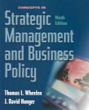 Cover for Concepts in Strategic Management and Business Policy, Ninth Edition