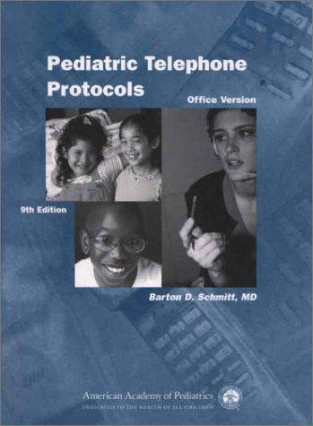 Cover for Pediatric Telephone Protocols