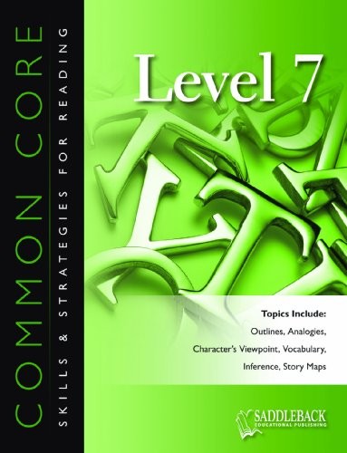 Cover for Common Core Skills & Strategies for Reading, Level 7