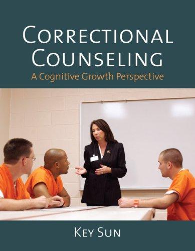 Cover for Correctional Counseling