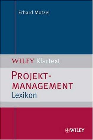 Cover for Projektmanagement Lexikon
