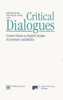 Cover for Critical dialogues