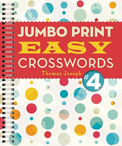 Cover for Jumbo Print Easy Crosswords #4