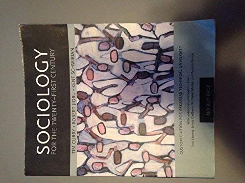 Cover for Sociology for the Twenty-First Century