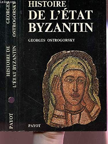 Cover for Histoire de l'État byzantin...