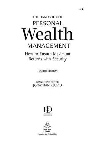 Cover for The handbook of personal wealth management