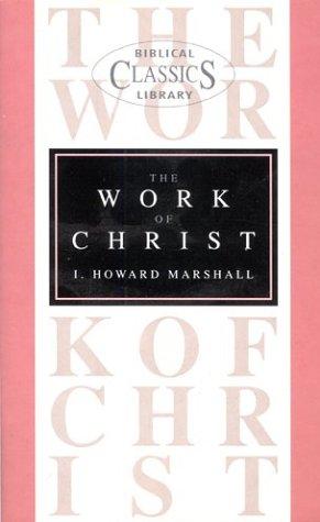 Cover for The work of Christ