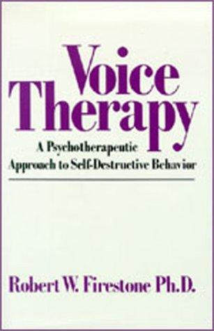 Cover for Voice therapy