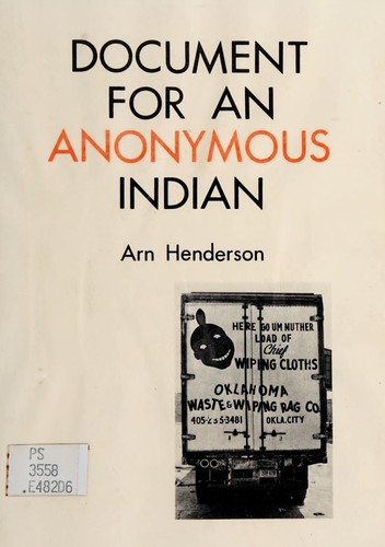 Cover for Document for an anonymous Indian.