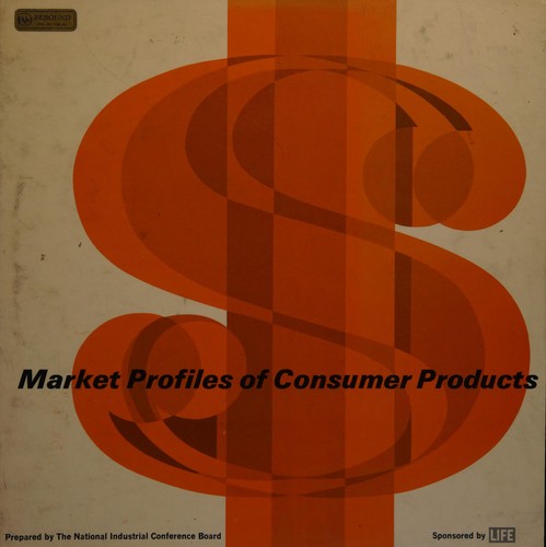 Cover for Market profiles of consumer products.