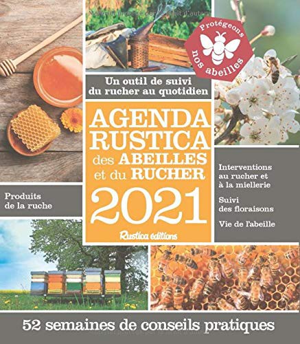Cover for Agenda Rustica des abeilles et du rucher 2021