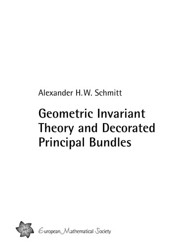 Cover for Geometric invariant theory and decorated principal bundles