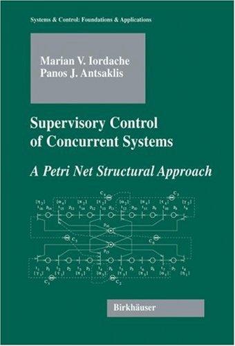Cover for Supervisory Control of Concurrent Systems: A Petri Net Structural Approach (Systems & Control: Foundations & Applications)