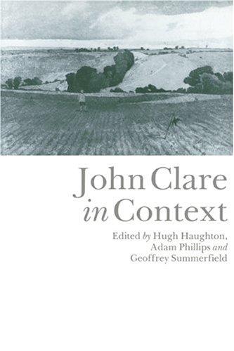 Cover for John Clare in context