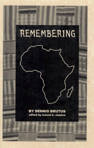 Cover for Remembering