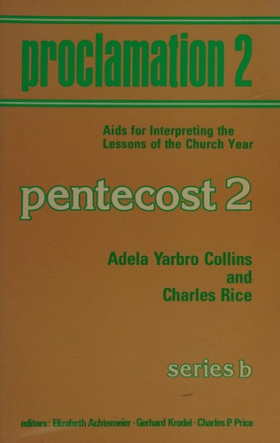 Cover for Pentecost 2 (Proclamation 2, Aids for Interpreting the Lessons of the Church Year, Series B) (Proclamation 2, AIDS for Interpreting the Lessons of the Chu)