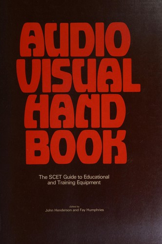 Cover for Audio visual handbook