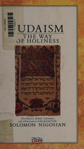 Cover for Judaism, the way of holiness