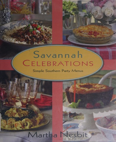 Cover for Savannah Celebrations