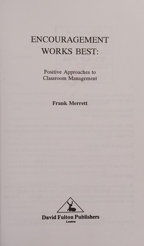Cover for Encouragement works best