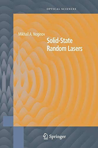 Cover for Solid-State Random Lasers