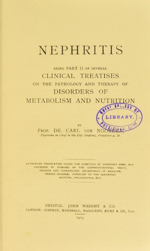 Cover for Nephritis