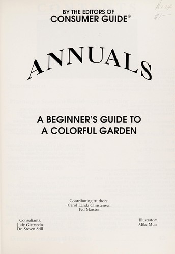 Cover for Annuals