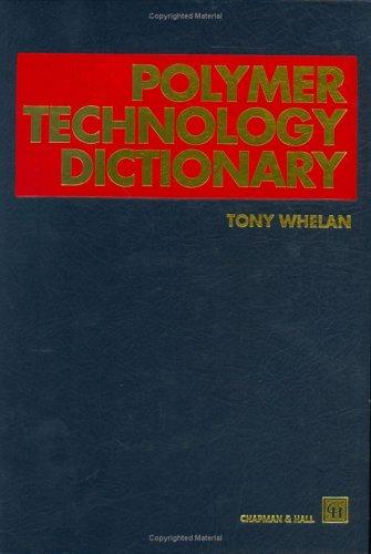 Cover for Polymer technology dictionary