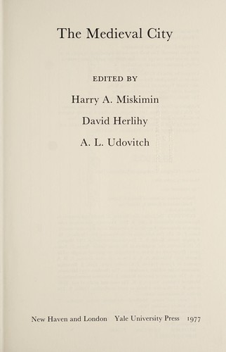 Cover for The medieval city