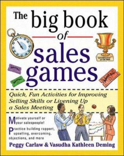 Cover for The Big Book of Sales Games (Big Book of Business Games)