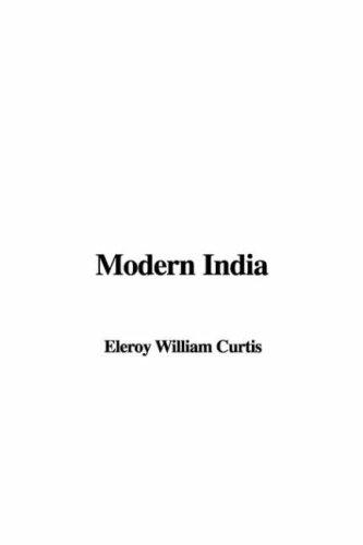 Cover for Modern India