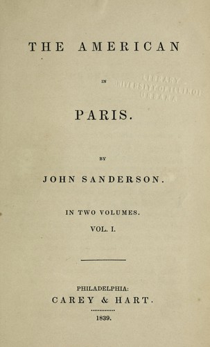 Cover for The American in Paris
