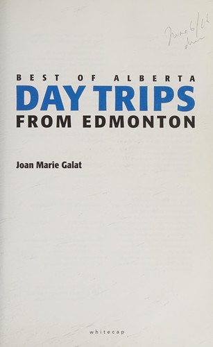 Cover for Day Trips from Edmonton